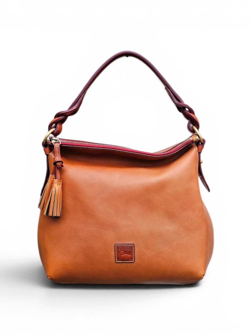 Dooney & Bourke Florentine Twist Strap  Leather Hobo
